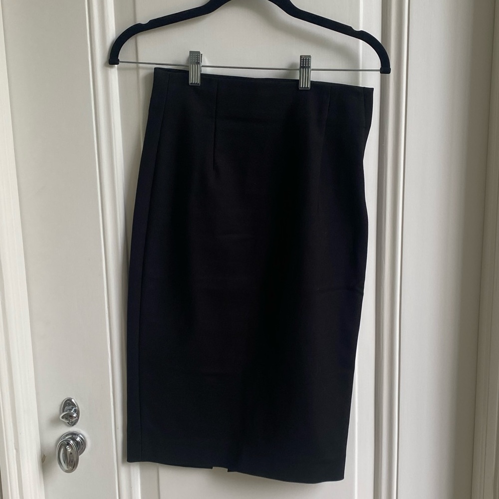 Zara black pencil skirt
